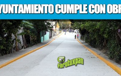 Ayuntamiento cumple con OBRA en la Murillo Vidal