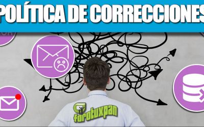 Política de Correcciones