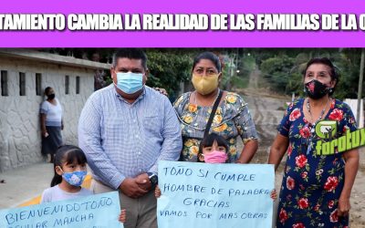 GOBIERNO DE TUXPAN ESTÁ CAMBIANDO LA REALIDAD DE MUCHAS FAMILIAS DE LA HERNÁNDEZ OCHOA