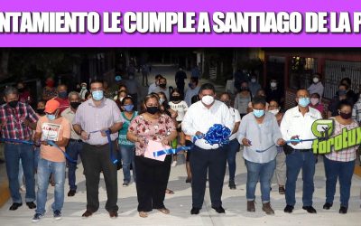AYUNTAMIENTO LE CUMPLE A SANTIAGO DE LA PEÑA