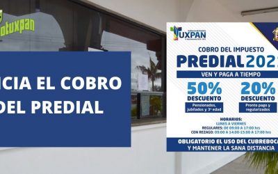 INICIA EL COBRO DEL PREDIAL