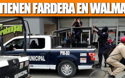 Detienen Fardera en Walmart