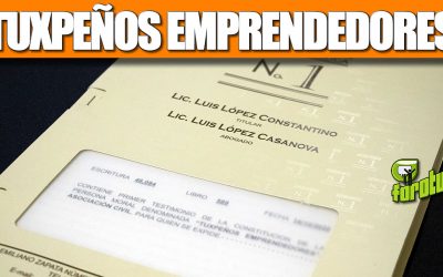 TUXPEÑOS EMPRENDEDORES SE CONSTITUYEN COMO UNA ASOCIACIÓN CIVIL