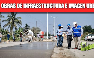 TUXPAN TENDRÁ MÁS OBRAS DE INFRAESTRUCTURA E IMAGEN URBANA: TOÑO AGUILAR