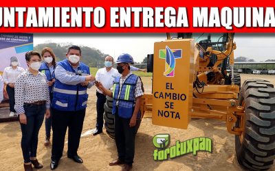 GOBIERNO DE TUXPAN ENTREGA MAQUINARIA PARA ATENDER LAS NECESIDADES DE LA POBLACIÓN
