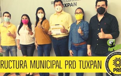 Toma Protesta en Tuxpan Presidente del PRD Municipal