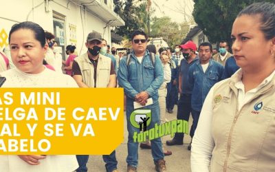 TRAS MINI HUELGA DE CAEV IGUAL Y SE VA CHABELO