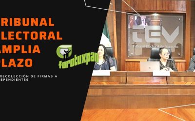 TEV AMPLIA PLAZO DE RECOLECCION DE FIRMAS A PRE CANDIDATOS INDEPENDIENTES