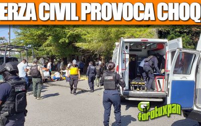 FUERZA CIVÍL provoca CHOQUE