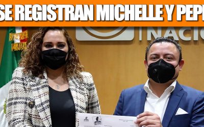 SE REGISTRAN PEPE MANCHA Y MICHELLE COMO PRE CANDIDATOS DE “VERACRUZ VA”