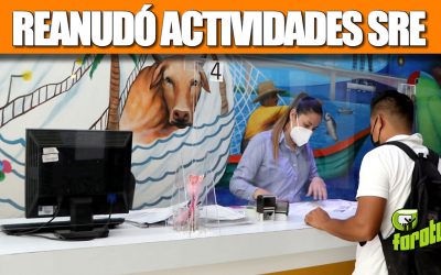 A PARTIR DE ESTE LUNES, REANUDÓ SRE EXPEDICIÓN DE PASAPORTES EN TUXPAN
