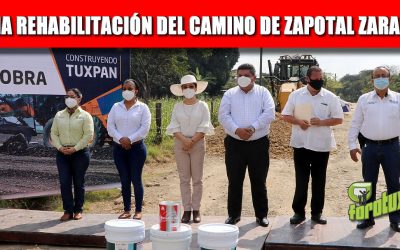 GOBIERNO MUNICIPAL INICIA REHABILITACIÓN DEL CAMINO Y CALLES DE ZAPOTAL ZARAGOZA