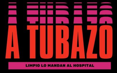 ¡A TUBAZO LIMPIO LO MANDAN AL HOSPITAL!