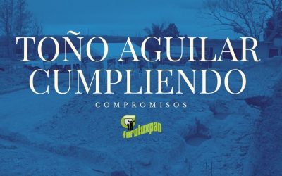 CUMPLIENDO COMPROMISOS QUE AHORA YA SON REALIDAD