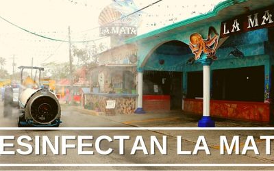 Desinfectan LA MATA