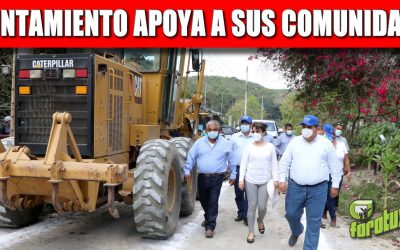 EL GOBIERNO DE TUXPAN APOYA A SUS COMUNIDADES, SU COMPROMISO ES LLEGAR A TODAS: TOÑO AGUILAR