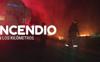 INCENDIO EN LOS KILÓMETROS