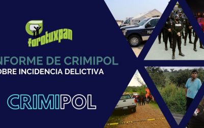 Informe de CRIMIPOL sobre incidencia Delictiva