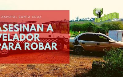 Asesinan a VELADOR para robar