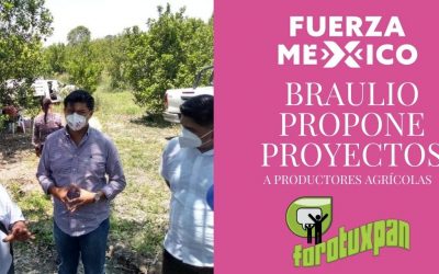BRAULIO PROPONE PROYECTOS DE INTEGRACIÓN DE PRODUCTORES CITRÍCOLAS PARA ACCEDER AL MERCADO DE EXPORTACIÓN