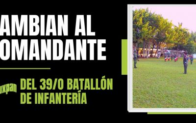 Cambian al Comandante del 39° Batallón de Infantería