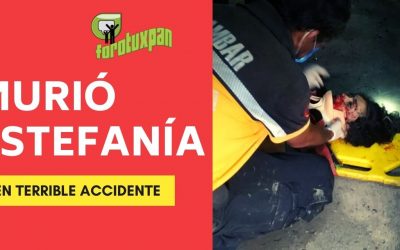 MURIÓ Estefanía en un terrible accidente