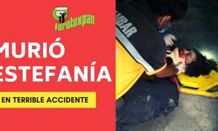 MURIÓ Estefanía en un terrible accidente