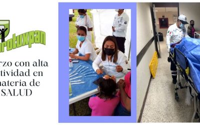 Marzo con alta actividad en MATERIA DE SALUD
