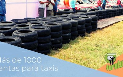 MÁS DE MIL LLANTAS PARA TAXIS