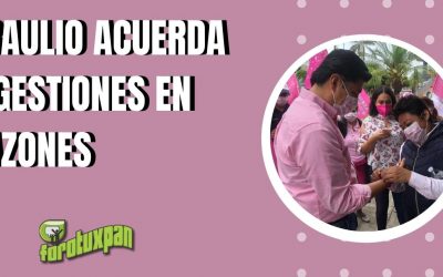BRAULIO GARCÍA NIEVA ACUERDA CON CAZONEÑOS GESTIONAR PROYECTO DEL NUEVO MERCADO Y LA CARRETERA A LA BARRA