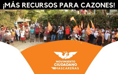MÁS RECURSOS PARA CAZONES GESTIONARÁ CARLOS REYES COMO DIPUTADO FEDERAL