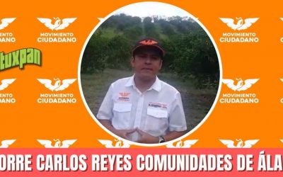 RECORRE CARLOS REYES COMUNIDADES DE ÁLAMO
