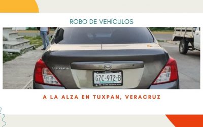 A LA ALZA el robo de vehículos