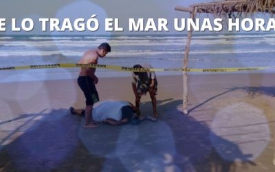 SE LO TRAGÓ EL MAR UNAS HORAS
