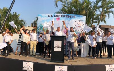 Arranca exitosamente campaña de Everardo Gustin encaminado al 6 de junio
