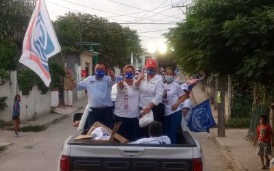 Tamiahua con Adely y Caravana de la amistad #VaPorTuxpan