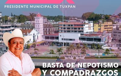 BASTA DE NEPOTISMO Y COMPADRAZGOS EN EL AYUNTAMIENTO DE TUXPAN, SE ABRIRAN + DE 100 ESPACIOS PARA PROFESIONISTAS TUXPEÑOS. ALEJANDRO ALARCON.