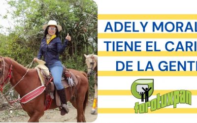ADELY MORALES TIENE EL CARIÑO DE LA GENTE