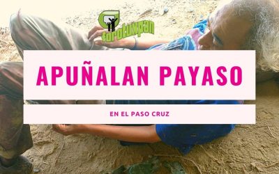 Apuñalan a Payaso en el Paso Cruz