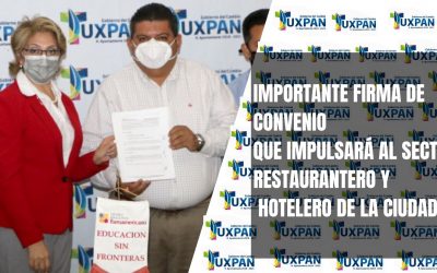 IMPORTANTE FIRMA DE CONVENIO QUE IMPULSARÁ AL SECTOR RESTAURANTERO Y HOTELERO DE LA CIUDAD