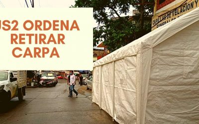JURISDICCIÓN SANITARIA ORDENA RETIRAR CARPA