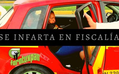 Se INFARTA en fiscalía