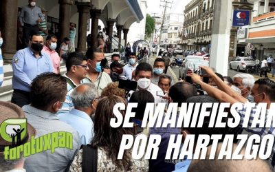 Se MANIFIESTAN por hartazgo