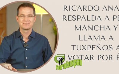 RICARDO ANAYA RESPALDA A PEPE MANCHA Y LLAMA A TUXPEÑOS A VOTAR POR ÉL