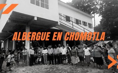 ENTREGAN ALBERGUE A LA COMUNIDAD DE CHOMOTLA