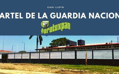 CASI LISTO EL CUARTEL DE LA GUARDIA NACIONAL