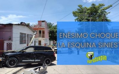 ENÉSIMO CHOQUE EN LA ESQUINA SINIESTRA