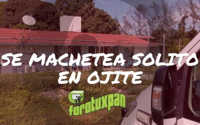 Se MACHETEA solito en Ojite