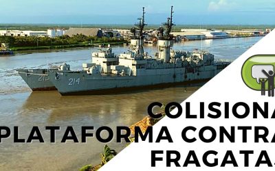 COLISIONA PLATAFORMA CONTRA FRAGATAS