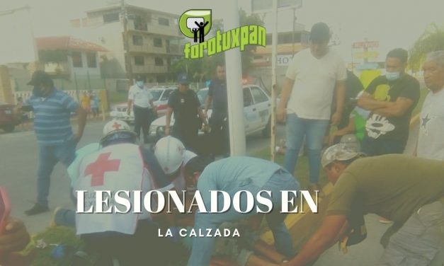 Lesionados en la Calzada